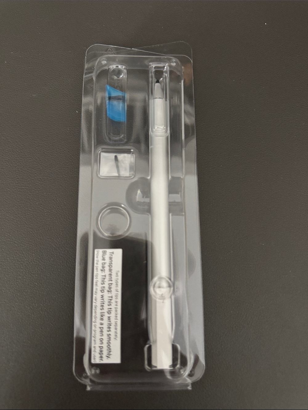 HP Silver Stylus Pen for Touchscreen Devices NWBox
